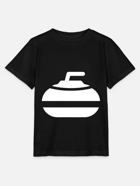 Curling sport - Stanley/Stella Kinder T-Shirt MINI CREATOR - Schwarz