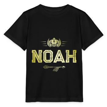 Noé - T-shirt bio MINI CREATOR Stanley/Stella Enfant - noir - Devant - Mikhail (115cm)