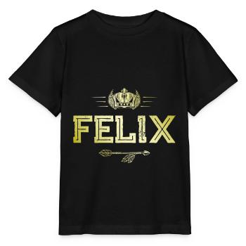 Felix - T-shirt bio MINI CREATOR Stanley/Stella Enfant - noir - Devant - Mikhail (115cm)