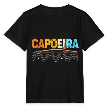 Capoeira - T-shirt bio MINI CREATOR Stanley/Stella Enfant - noir - Devant - Mikhail (115cm)