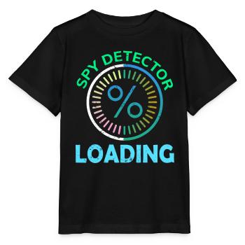 Spy Detector Charging High Fly Recorder - Stanley/Stella MINI CREATOR Kids’ T-Shirt - black - Front - Mikhail (115cm)