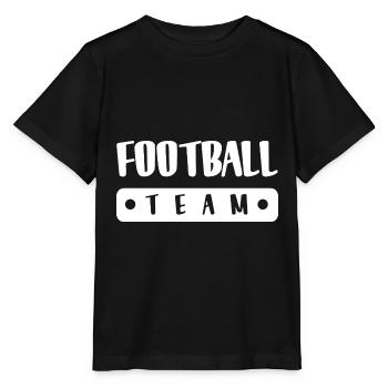 Football Team - Stanley/Stella MINI CREATOR Kids’ T-Shirt - black - Front - Mikhail (115cm)