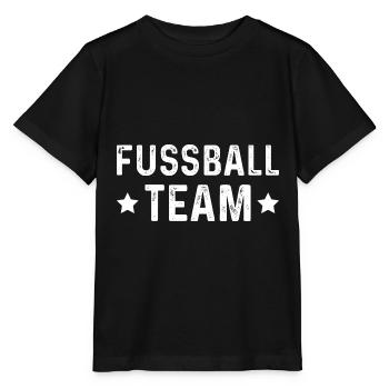 Football Team - Stanley/Stella MINI CREATOR Kids’ T-Shirt - black - Front - Mikhail (115cm)