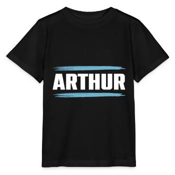 Arthur - Stanley/Stella MINI CREATOR Kids’ T-Shirt - black - Front - Mikhail (115cm)