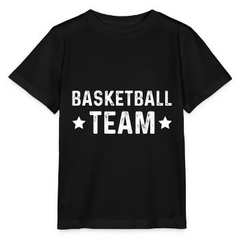 Équipe de basket-ball - T-shirt bio MINI CREATOR Stanley/Stella Enfant - noir - Devant - Mikhail (115cm)