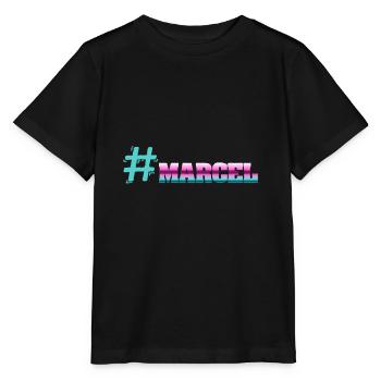 Hashtag Marcel - T-shirt bio MINI CREATOR Stanley/Stella Enfant - noir - Devant - Mikhail (115cm)
