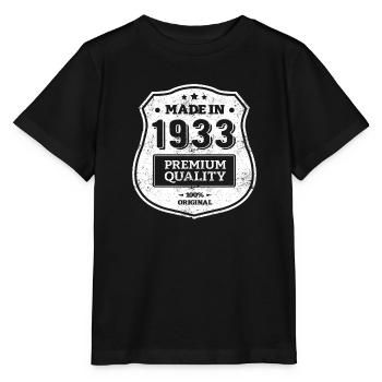 HERGESTELLT 1933 - Stanley/Stella Kinder T-Shirt MINI CREATOR  - Schwarz - Vorne - Mikhail (115cm)