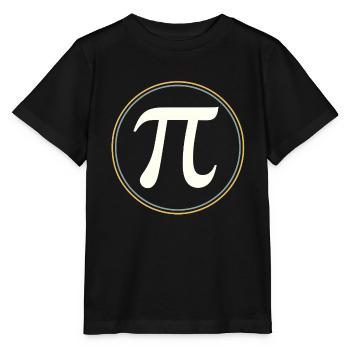 π in Circle – The Elegance of Constants - Stanley/Stella MINI CREATOR Kids’ T-Shirt - black - Front - Mikhail (115cm)