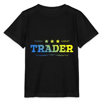 Trader Beruf - Stanley/Stella Kinder T-Shirt MINI CREATOR  - Schwarz - Vorne - Mikhail (115cm)