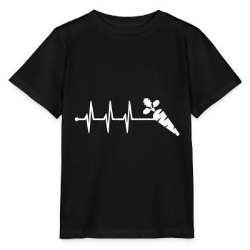 Karotte Puls - Stanley/Stella Kinder T-Shirt MINI CREATOR  - Schwarz - Vorne - Mikhail (115cm)