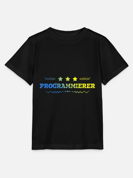 Programmierer Beruf - Stanley/Stella Kinder T-Shirt MINI CREATOR - Schwarz