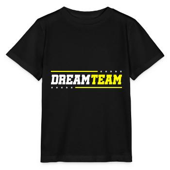 Équipe de rêve - T-shirt bio MINI CREATOR Stanley/Stella Enfant - noir - Devant - Mikhail (115cm)