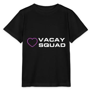 Vacay Squad - Stanley/Stella MINI CREATOR Kids’ T-Shirt - black - Front - Mikhail (115cm)