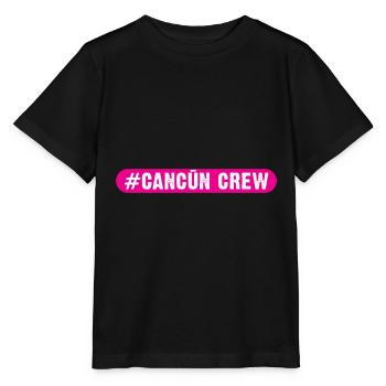 Équipage Cancun - T-shirt bio MINI CREATOR Stanley/Stella Enfant - noir - Devant - Mikhail (115cm)