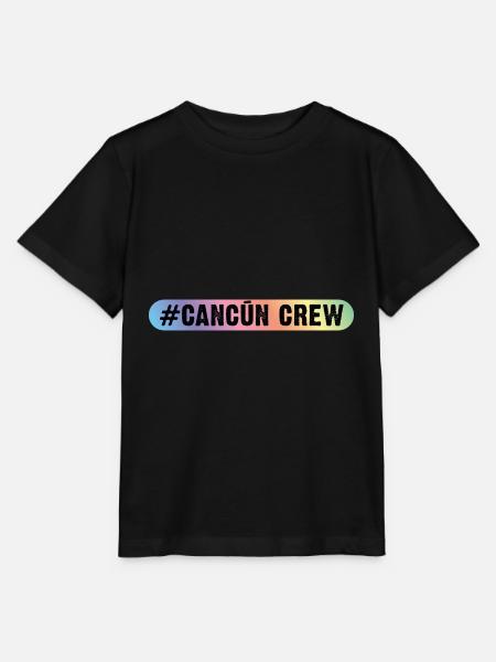 Cancun Crew - Stanley/Stella Kinder T-Shirt MINI CREATOR - Schwarz