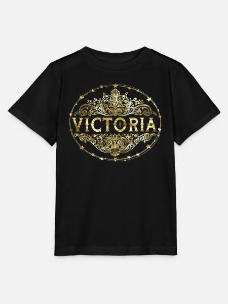 Victoria - Stanley/Stella Kinder T-Shirt MINI CREATOR - Schwarz