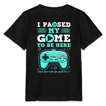 Zocken Nerd Gaming Videospiel Gamer - Stanley/Stella Kinder T-Shirt MINI CREATOR  - Schwarz - Vorne - Mikhail (115cm)