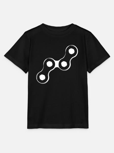 Fahrradkette Bicycle Chain - Stanley/Stella Kinder T-Shirt MINI CREATOR  - Schwarz