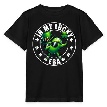 St Patrick's Day Irish Happiness Ireland - Stanley/Stella MINI CREATOR Kids’ T-Shirt - black - Front - Mikhail (115cm)