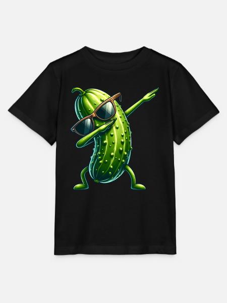 Saure Gurke Dabbing Pickle - Stanley/Stella Kinder T-Shirt MINI CREATOR  - Schwarz