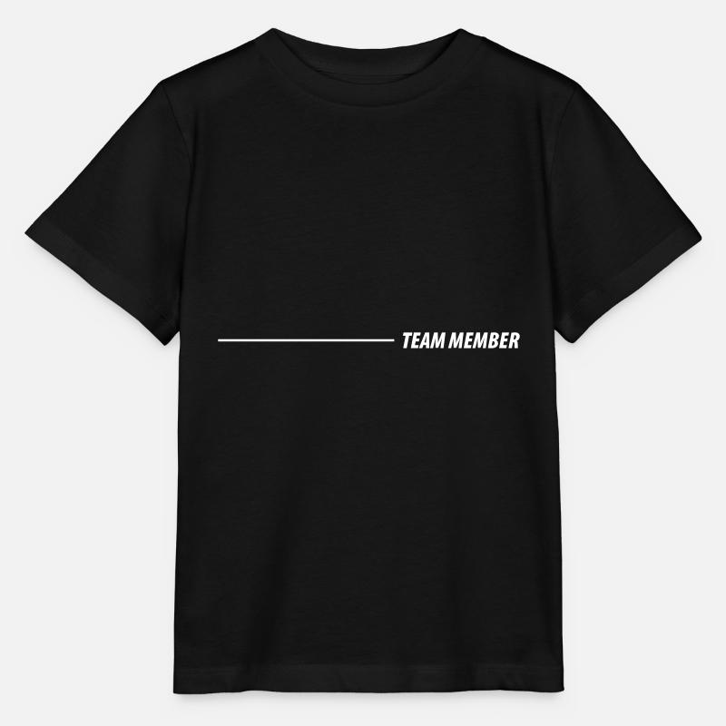 Membri del team - Maglietta per bambini MINI CREATOR di Stanley/Stella - nero