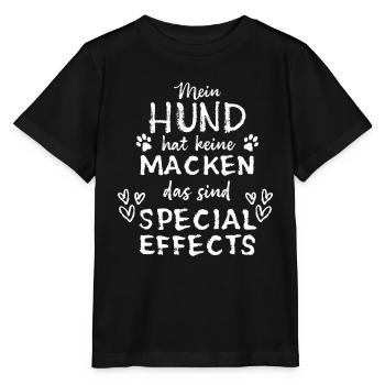 Lustiger Spruch zur Hundeerziehung für Hundehalter - Stanley/Stella Kinder T-Shirt MINI CREATOR  - Schwarz - Vorne - Mikhail (115cm)