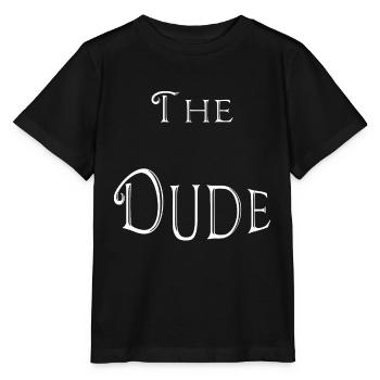 The dude - T-shirt bio MINI CREATOR Stanley/Stella Enfant - noir - Devant - Mikhail (115cm)