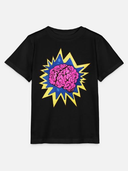 Brainwashed - Stanley/Stella Kinder T-Shirt MINI CREATOR - Schwarz