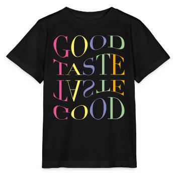 It's a Good Taste - Stanley/Stella Kinder T-Shirt MINI CREATOR  - Schwarz - Vorne - Mikhail (115cm)