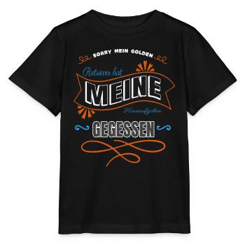 hundefreund geburtstagsgeschenkidee doggie - Stanley/Stella Kinder T-Shirt MINI CREATOR  - Schwarz - Vorne - Mikhail (115cm)
