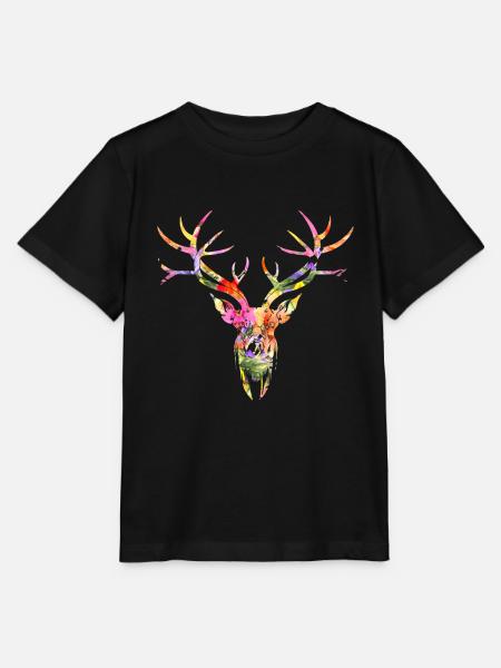 Hirsch - Stanley/Stella Kinder T-Shirt MINI CREATOR - Schwarz