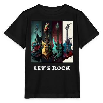 Rock lässt - Stanley/Stella Kinder T-Shirt MINI CREATOR  - Schwarz - Vorne - Mikhail (115cm)