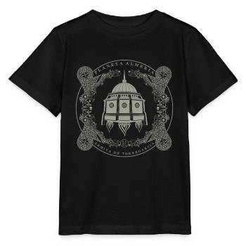 Vaisseau spatial Hermitage Torregarcia - T-shirt bio MINI CREATOR Stanley/Stella Enfant - noir - Devant - Mikhail (115cm)
