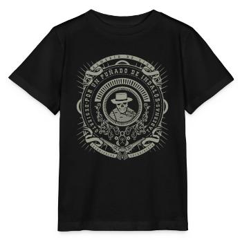 Pour une poignée d’indalos, western spaghetti - T-shirt bio MINI CREATOR Stanley/Stella Enfant - noir - Devant - Mikhail (115cm)