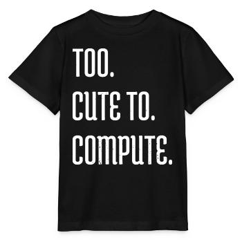 statement hacking coding hacking code - Stanley/Stella MINI CREATOR Kids’ T-Shirt - black - Front - Mikhail (115cm)