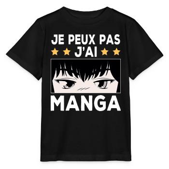 Ich kann keinen Manga haben - Stanley/Stella Kinder T-Shirt MINI CREATOR  - Schwarz - Vorne - Mikhail (115cm)