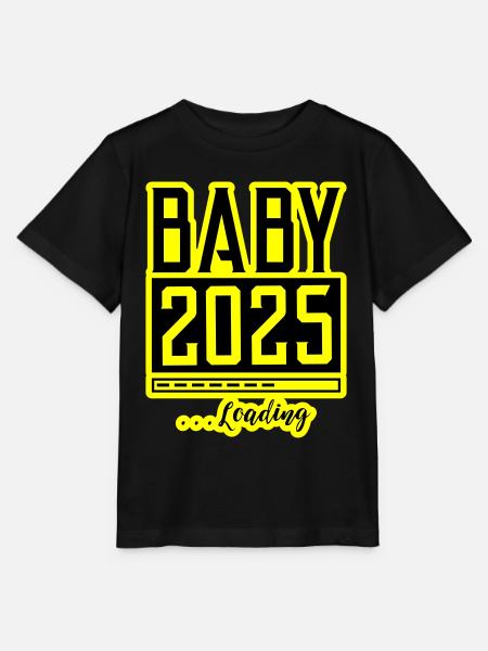 Baby 2025 Loading Babyshower - Stanley/Stella Kinder T-Shirt MINI CREATOR  - Schwarz