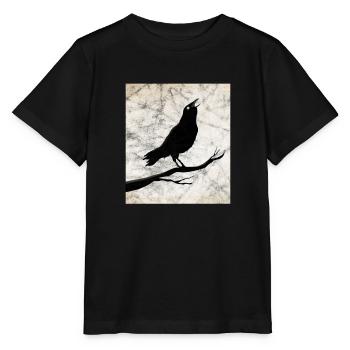 Raven - Stanley/Stella MINI CREATOR Kids’ T-Shirt - black - Front - Mikhail (115cm)