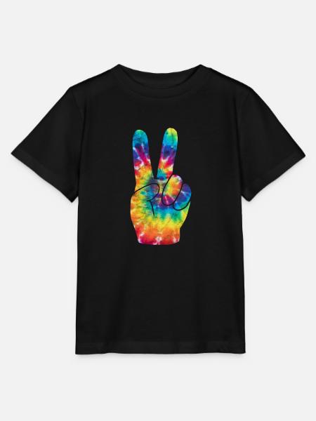 Hippie - Stanley/Stella Kinder T-Shirt MINI CREATOR  - Schwarz
