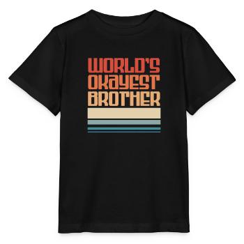 Brother - Stanley/Stella MINI CREATOR Kids’ T-Shirt - black - Front - Mikhail (115cm)