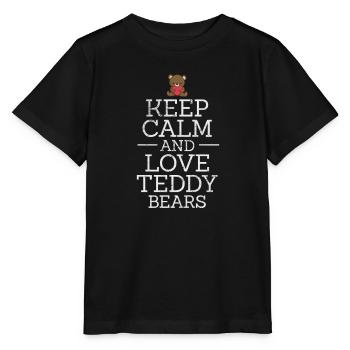 Nounours - T-shirt bio MINI CREATOR Stanley/Stella Enfant - noir - Devant - Mikhail (115cm)