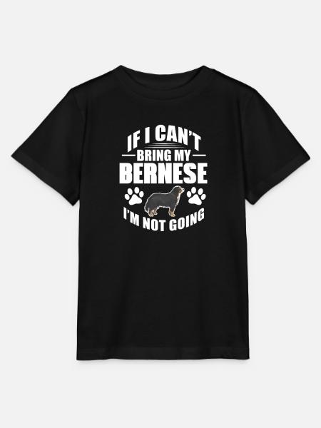 Berner Sennenhund - Stanley/Stella Kinder T-Shirt MINI CREATOR  - Schwarz
