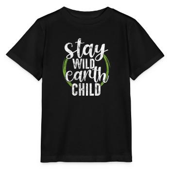 Hippie - Stanley/Stella Kinder T-Shirt MINI CREATOR  - Schwarz - Vorne - Mikhail (115cm)