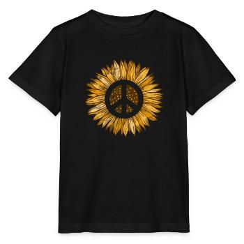 Hippie - Stanley/Stella Kinder T-Shirt MINI CREATOR  - Schwarz - Vorne - Mikhail (115cm)
