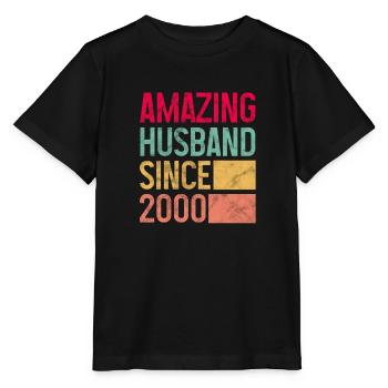 Mari depuis 2000 - T-shirt bio MINI CREATOR Stanley/Stella Enfant - noir - Devant - Mikhail (115cm)