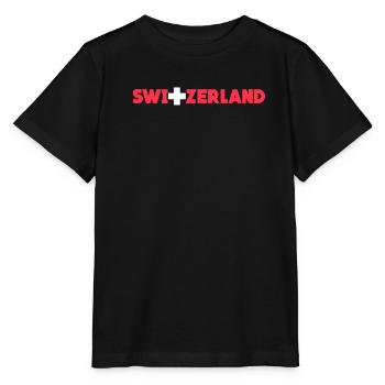 Switzerland - Stanley/Stella MINI CREATOR Kids’ T-Shirt - black - Front - Mikhail (115cm)