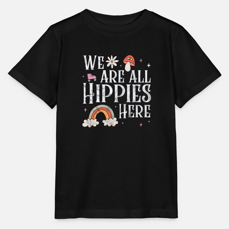 Hippie - T-shirt bio MINI CREATOR Stanley/Stella Enfant - noir