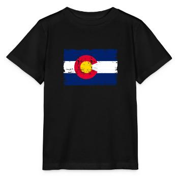 Colorado - T-shirt bio MINI CREATOR Stanley/Stella Enfant - noir - Devant - Mikhail (115cm)