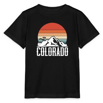 Colorado - T-shirt bio MINI CREATOR Stanley/Stella Enfant - noir - Devant - Mikhail (115cm)