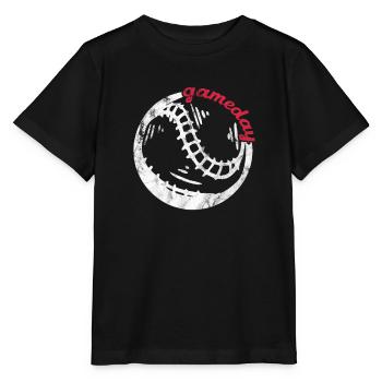 Softball - Stanley/Stella Kinder T-Shirt MINI CREATOR  - Schwarz - Vorne - Mikhail (115cm)
